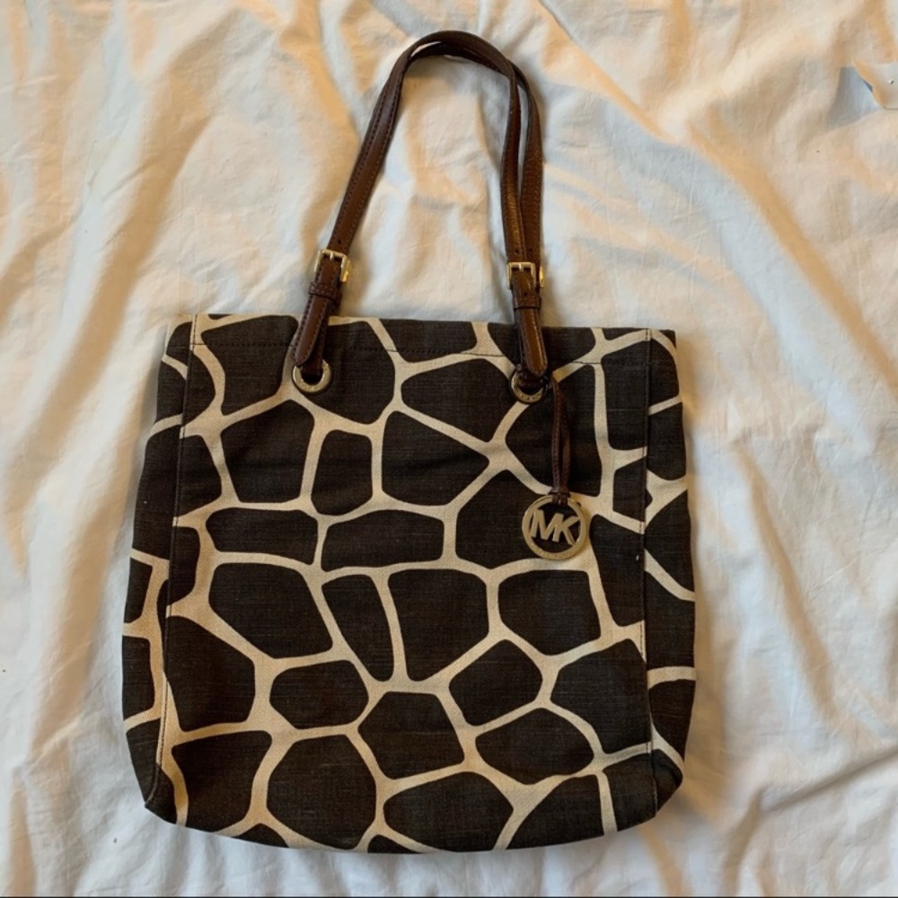 Michael Kors Giraffe Print Tote